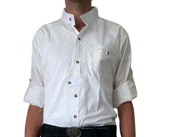 Traditional Alpspitze shirt | White